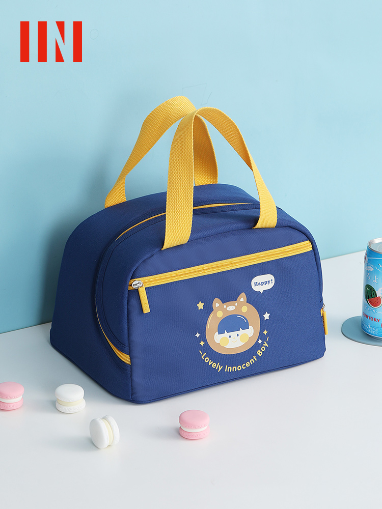 饭盒保温袋手提包小学生专用带饭便当包饭袋上班族洋气提饭包餐包