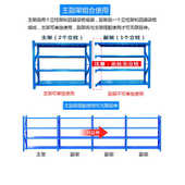 五金置物储物架轻中型仓库 湖南厂家仓储货架工厂家用组装 热销 包邮