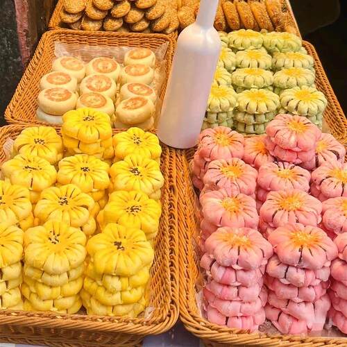 新店抢6枚】桃花酥杭州特产花瓣酥早餐代餐休闲解馋糕点心伴手礼