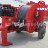 光缆牵引机075吨3吨输.架电空放线齐全张力单机轮液压制动牵张机