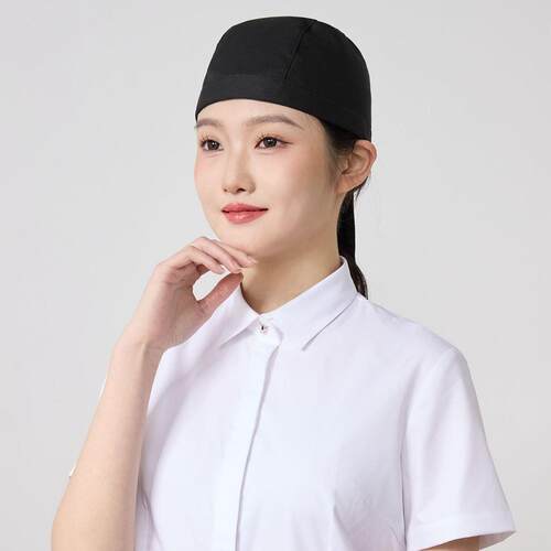 女士厨房专用帽子防油烟烘焙厨师可调节餐饮做饭炒菜男女款工作帽
