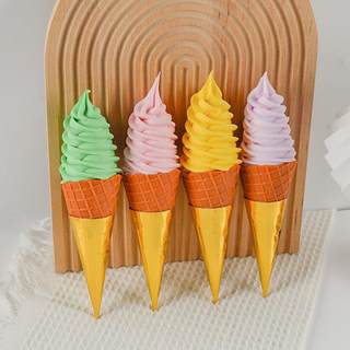 仿真冰淇淋甜品蛋糕道具假甜筒冷饮冰激淋模型橱窗展示拍摄道具