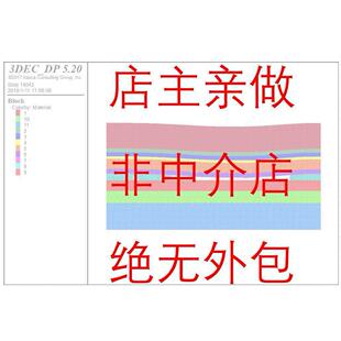 Flac3D代做Flac3D数值模拟3DEC代做PFC代做Flac岩土 店主亲做