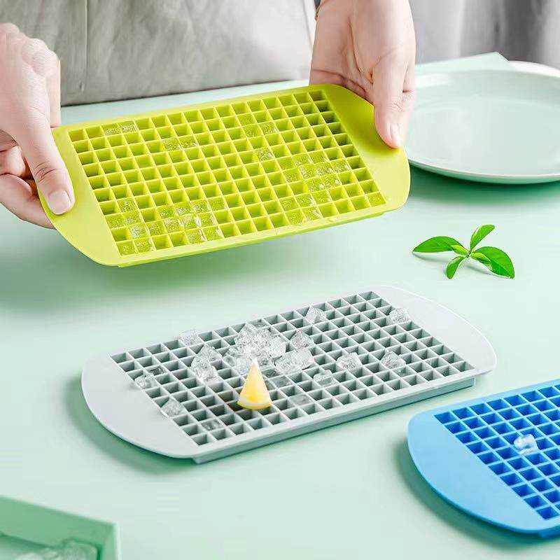 制冰盒冰箱全自动制冰盒迷你冰粒冰模创意制冰盒碎冰块模具160格