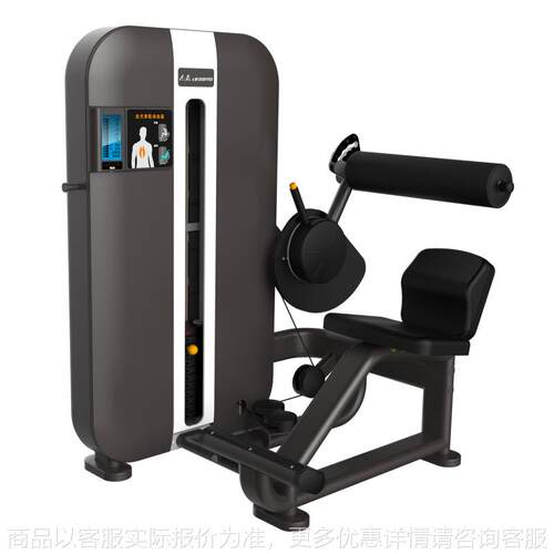 208背肌训练器 健身房力量训练器械 带屏幕显示