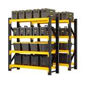 仓储货架置物架多层收纳架家用仓库轻型中型货物架超市储物铁架子