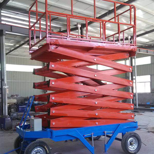 自行式液压剪叉移动升降平台高空作业升降车交叉式升降机工地用