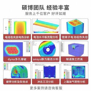 fluent流体彷真ansys有限元 lsdyna彷真代做企业项目咨询 abaqus