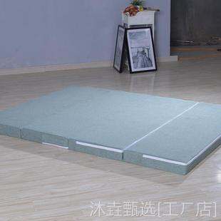 席梦思可折叠乳胶 可拆洗棕芯床垫 供应四折叠带床笠乳胶床垫 新款