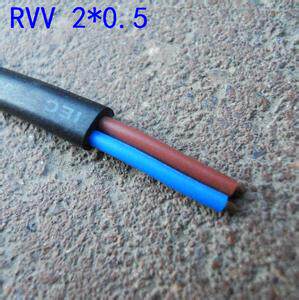 扁护套线 护套扁线 起帆牌RVVB2*0.3/0.5/0.75/1/1.5/2.5AVVRB