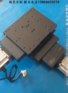 超精密数控铸铁十字滑台 2005滚珠丝杆交叉滚子导轨 行程120X120