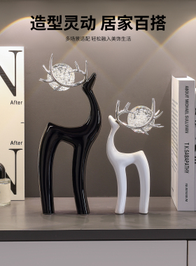 客厅酒柜装饰摆件轻奢高档家居电视柜桌面餐边展示柜工艺品办公室