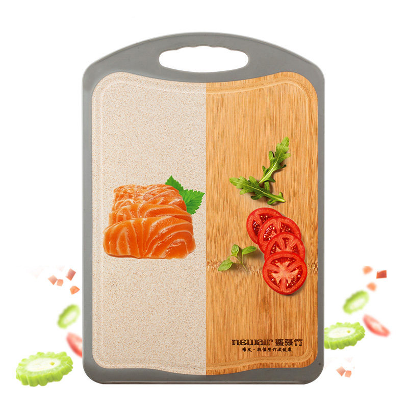 双面两用砧板整竹菜板家用占案板加厚抗菌防霉小麦切菜板水果粘板,厨房/烹饪用具,砧板/菜板,淘宝优惠券,粉丝福利购,淘宝优惠卷