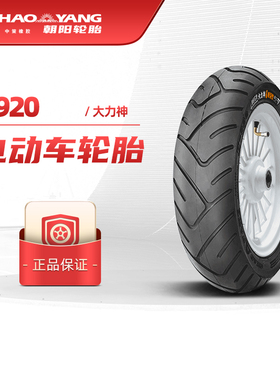 朝阳电动摩托车轮胎80/70-10 120/130/60-13 H-920真空胎大力神ll