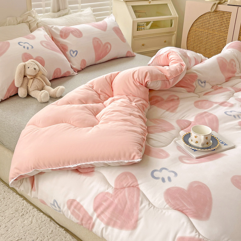 棉被子被芯单人宿舍学生四季通用春秋被加厚保暖冬被儿童冬季双人,床上用品,化纤被,淘宝优惠券,粉丝福利购,淘宝优惠卷