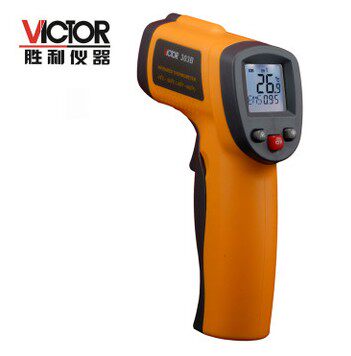 胜利VICTOR 303B 红外测温仪 红外线测温枪 温度计-20℃～550℃(