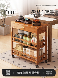 小桌子边几移动茶几桌边柜简约沙发旁置物架新中式侧边茶叶收纳柜