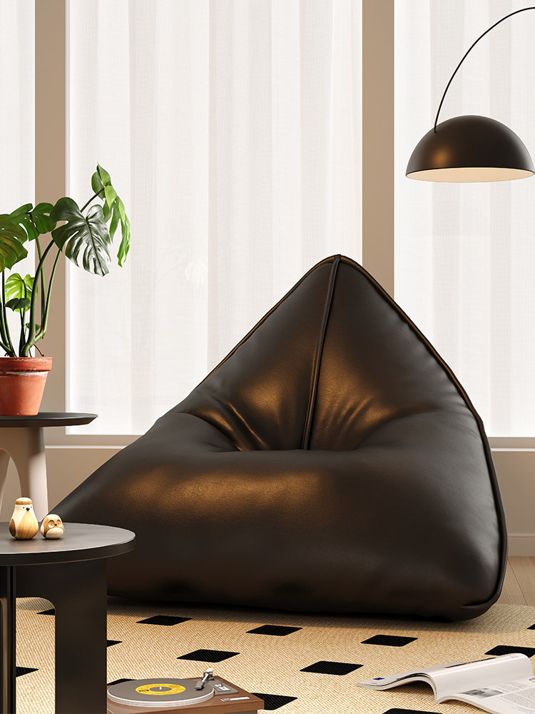 网红懒人沙发三角豆袋榻榻米躺椅卧室小沙发阳台休闲单人飘窗椅