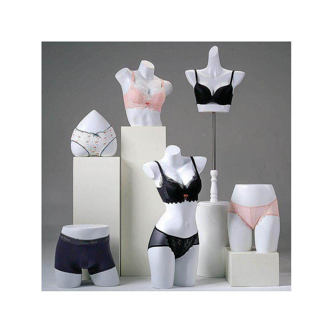 聚拢内衣模特道具男女半身文胸内裤模特架假人体泳衣衣架展示架