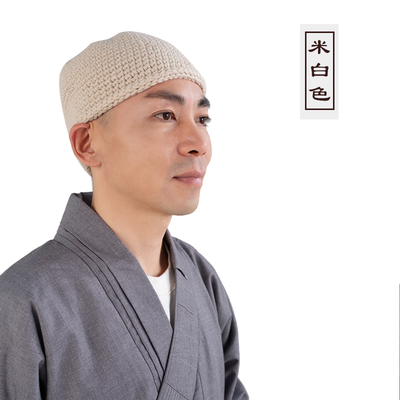 济缘牌新品僧帽僧人针织男女居士帽毛线帽僧帽冬僧人帽子瓜皮帽