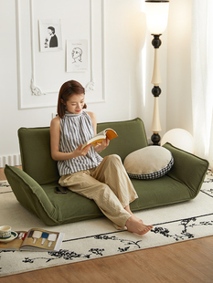 双人榻榻米沙发地上懒人沙发卧室小沙发阳台飘窗沙发床上靠背椅