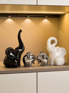 轻奢现代玄关桌面摆件家居客厅酒柜电视柜装饰品创意乔迁新居礼物