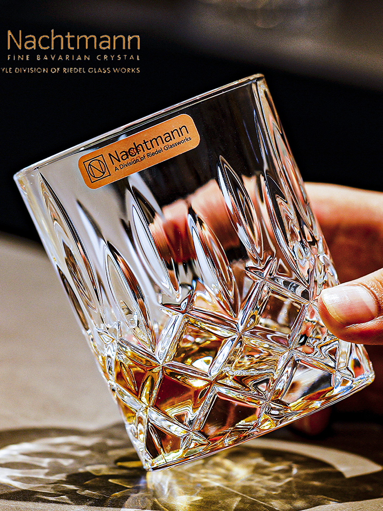 德国进口nachtmann水晶玻璃威士忌酒杯古典洋酒杯啤酒杯饮料水杯
