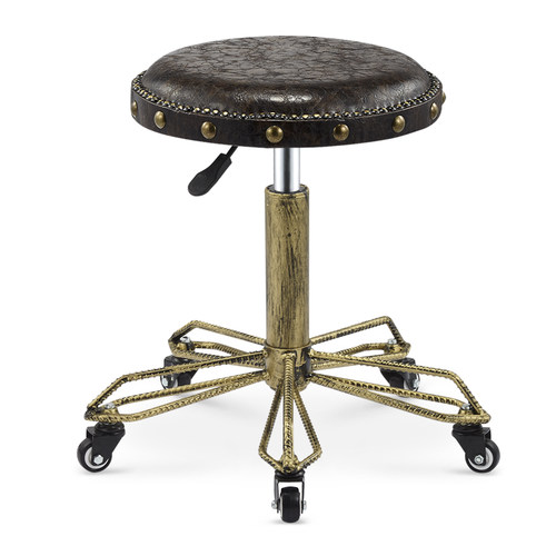 冠捷 包邮 美容凳大工凳理发店椅子美发店美容椅旋转升降凳子