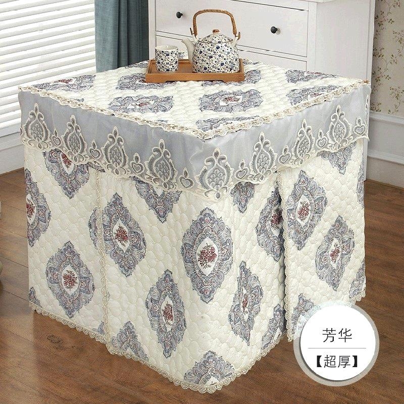 烤火罩套八片火罩子四方小火箱箱电火考炉80x80电烤炉被夹棉桌子