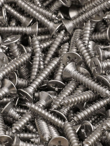 M3.5M4M5M6M8 304不锈钢十字沉头自攻螺丝钉子平头木螺钉自攻钉