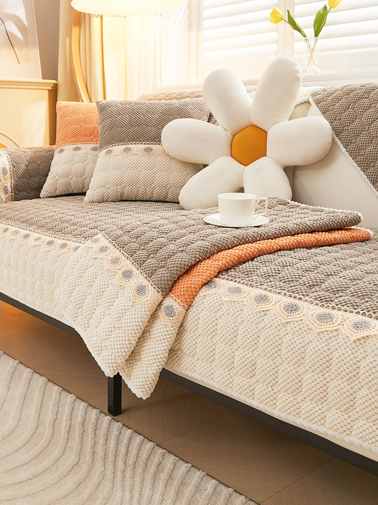 三座一贵妃位沙发垫冬新款加厚固定防滑简约皮坐垫子套罩巾座垫四,居家布艺,沙发垫,淘宝优惠券,粉丝福利购,淘宝优惠卷