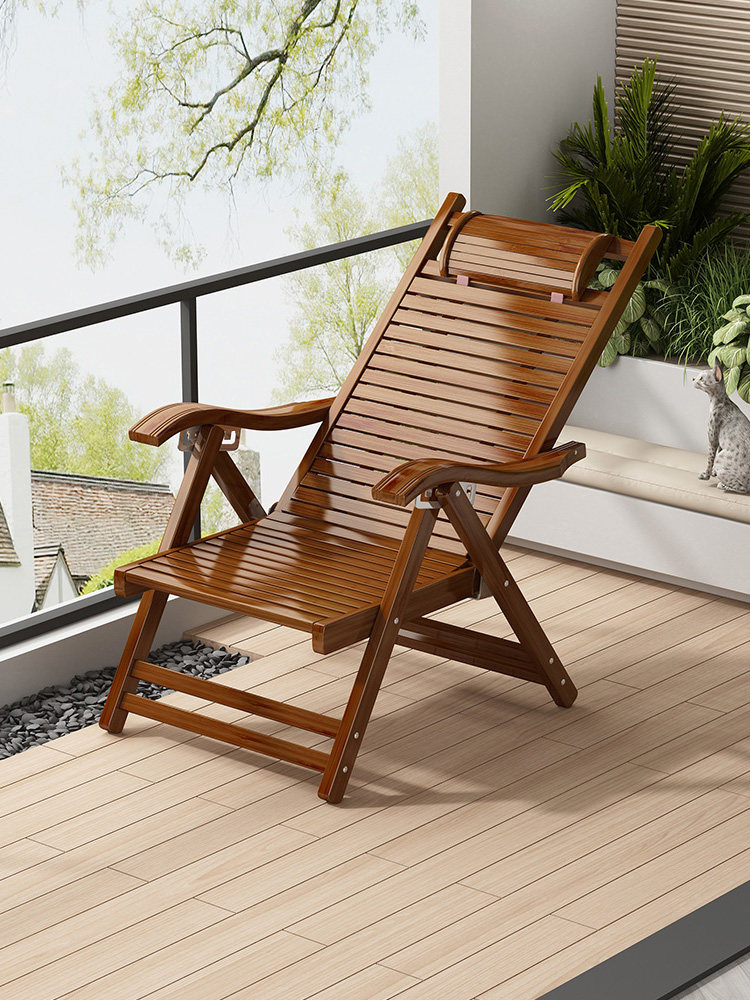 躺椅午休折叠椅阳台家用休闲懒人靠椅办公室躺坐两用椅子舒适竹椅,住宅家具,折叠椅/躺椅,淘宝优惠券,粉丝福利购,淘宝优惠卷
