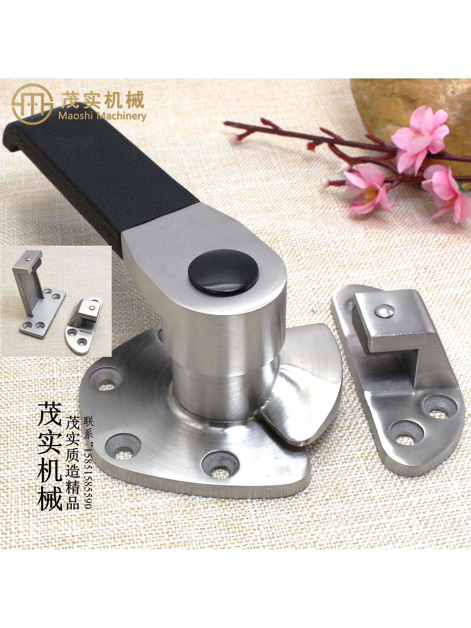 防烫蒸箱门把手 烘箱门把手 蒸柜拉手 蒸柜门锁 商用厨具配件