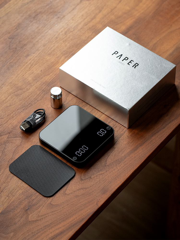 皇啡PAPER咖啡电子秤智能厨房烘焙计时计量秤7种模式咖啡机咖啡称