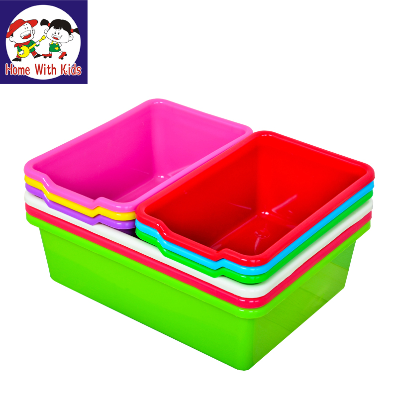 儿童玩具收纳架 收纳盒储物盒子玩具箱整理筐 置物盆大容量塑料桶