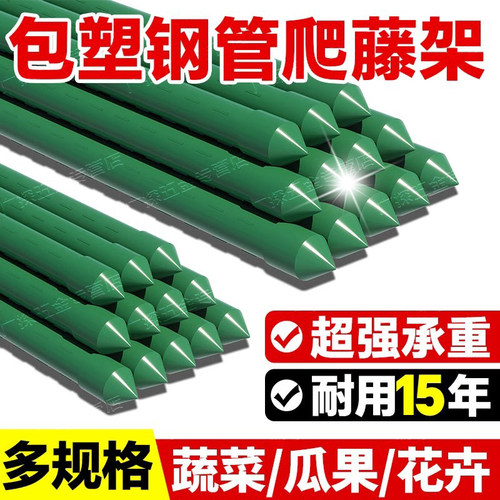 爬藤架种菜豆角架黄瓜花支架庭院葡萄花卉植物支撑杆西红柿固定杆