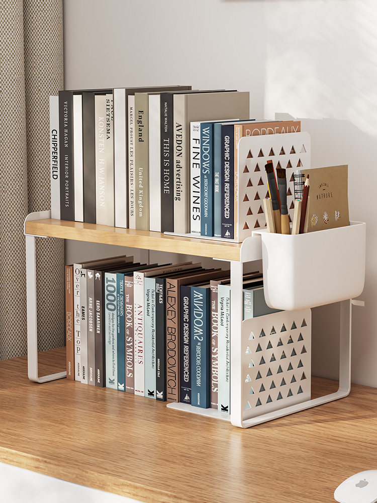 桌面置物架书架学生书桌收纳架办公室桌上整理架书立书柜收纳架,收纳整理,整理架/置物架/收纳架,淘宝优惠券,粉丝福利购,淘宝优惠卷