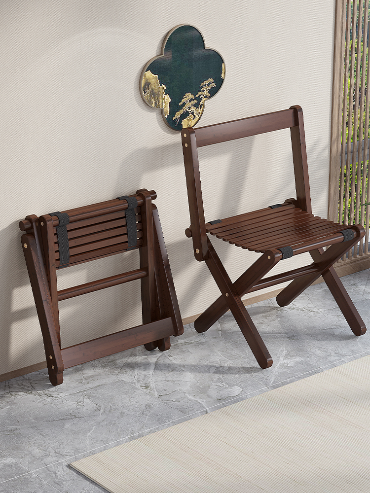 折叠凳子靠背折叠椅家用马扎凳子可折叠户外便携马扎子钓鱼小凳子