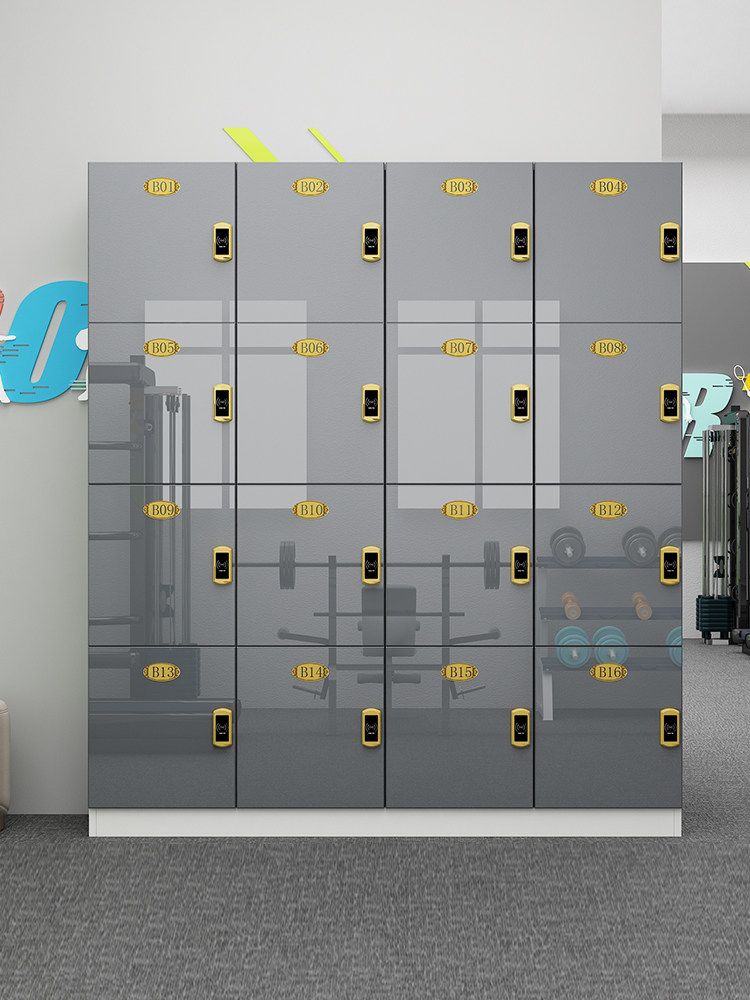 木质更衣柜储物柜健身房美发理发店瑜伽馆厚背板带锁存包柜员工柜,商业/办公家具,更衣柜,淘宝优惠券,粉丝福利购,淘宝优惠卷