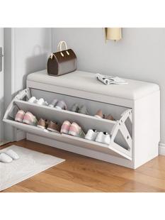 超窄入户门门口换鞋凳鞋柜一体简约翻斗入户家用进门可坐穿鞋凳