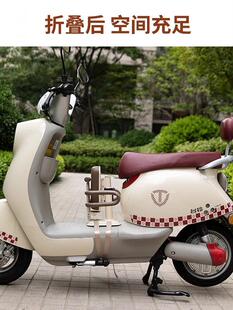 电动车前置可折叠儿童宝宝安全座椅电瓶电摩踏板车可升降小孩坐凳