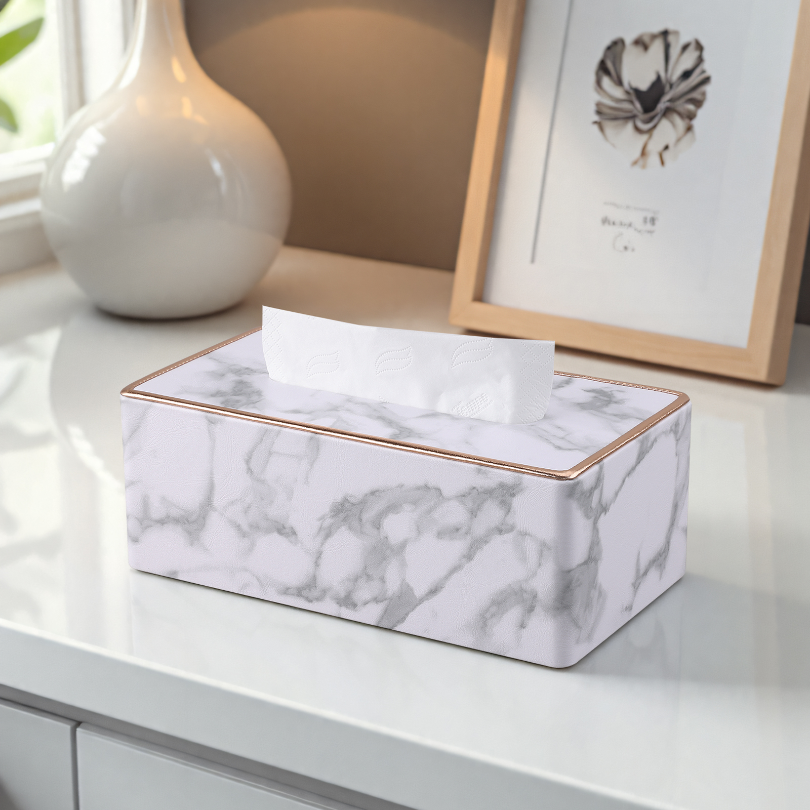 纸巾盒客厅轻奢高档高级感家用茶几酒店抽纸盒皮质纸抽盒高端定制