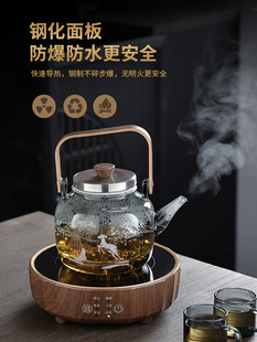 养生壶多功能家用保温小型办公室全自动加厚玻璃煮茶器烧水煮茶壶