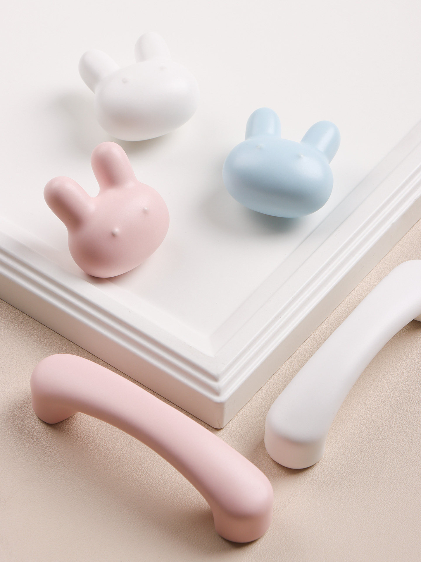 星翡儿童衣柜兔子拉手卡通可爱彩色柜门柜子抽屉陶瓷把手女孩单孔,基础建材,小拉手,淘宝优惠券,粉丝福利购,淘宝优惠卷