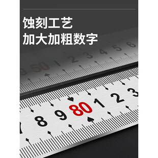 60cm1 2米钢尺测量长铁尺子 特厚不锈钢板尺304加厚直尺15