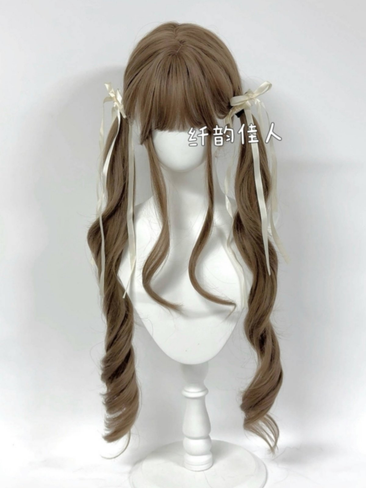 【扎好双马尾】纤韵佳人假发女80cm长卷发jk甜美lolita少萝同款,美发护发/假发,日常整顶假发,淘宝优惠券,粉丝福利购,淘宝优惠卷