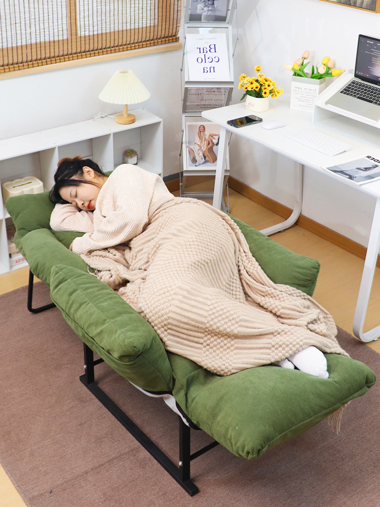 躺椅折叠午休靠背椅子家用可坐可躺可睡办公室躺坐两用椅2025新款