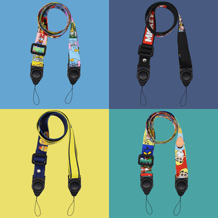 小风扇手机挂绳儿童相机水壶杯套斜挎绳可调节背带拍立得肩带可爱