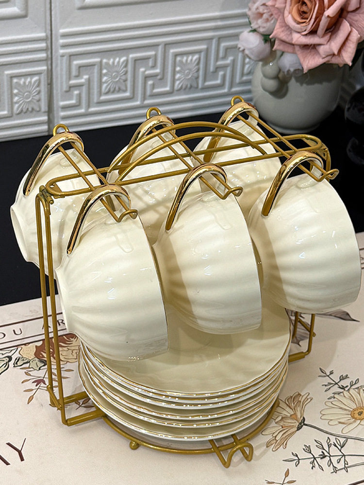 英式红茶杯陶瓷高档咖啡杯小奢华杯子法式下午茶茶具套装杯碟精致,餐饮具,茶杯,淘宝优惠券,粉丝福利购,淘宝优惠卷