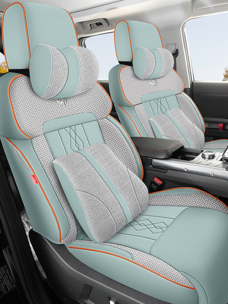 捷途旅行者/山海T2专用座套全包围亚麻坐垫汽车座椅套布艺四季